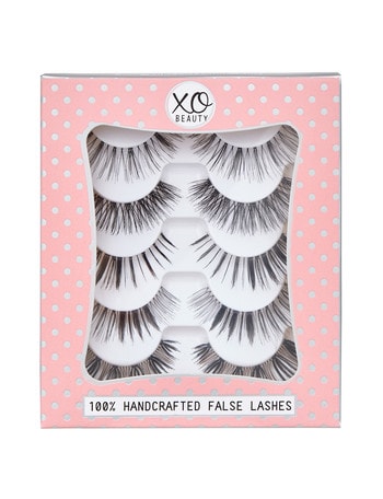 xoBeauty The Dramatics, 5-Pair Lash Pack product photo