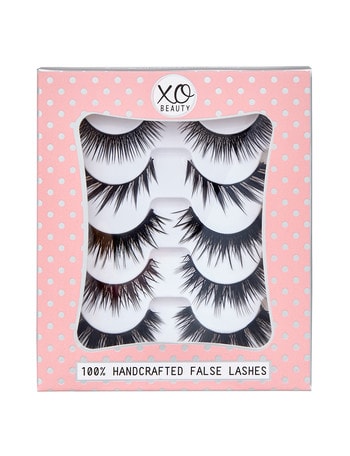 xoBeauty The Party Stack, 5-Pair Lash Pack product photo