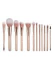 xoBeauty Luxe Nude Brush 12 Piece Set product photo View 06 S