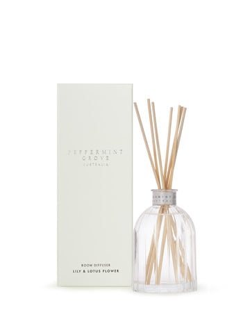 Peppermint Grove Lily & Lotus Flower Mini Diffuser, 100ml product photo