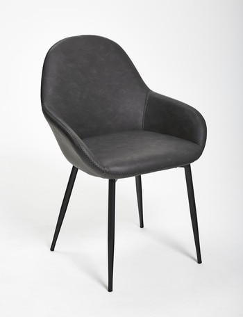 LUCA Jameson Dining Chair, Charcoal product photo