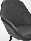 LUCA Jameson Dining Chair, Charcoal product photo View 03 S