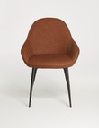 LUCA Jameson Dining Chair, Mocha product photo View 02 S