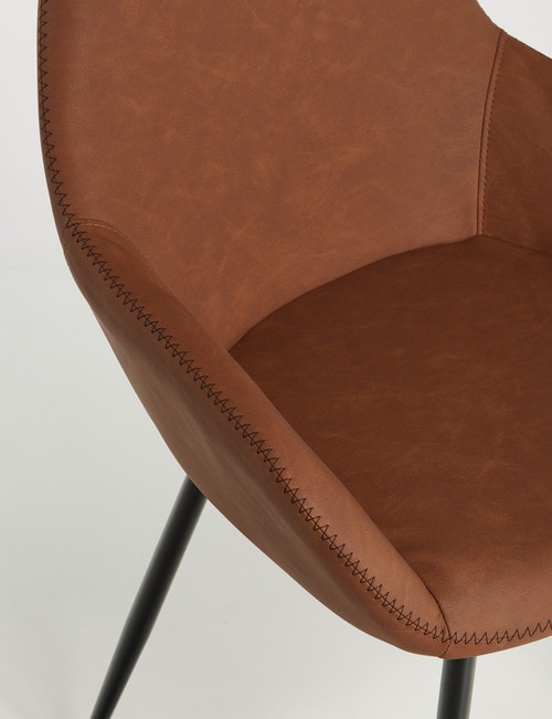 LUCA Jameson Dining Chair, Mocha product photo View 04 L