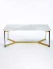 LUCA Kyoto Rectangle Coffee Table, Marble product photo View 02 S