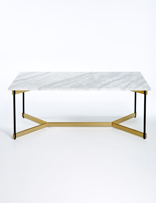 LUCA Kyoto Rectangle Coffee Table, Marble product photo View 02 L