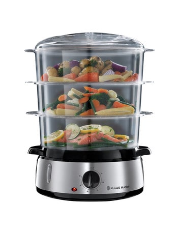 Russell Hobbs Cook At Home Food Steamer, RHSTM3 product photo