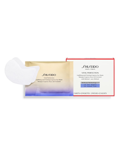 Shiseido Vital Perfection Uplifting & Firming Express Eye Mask, 12 Sheets product photo