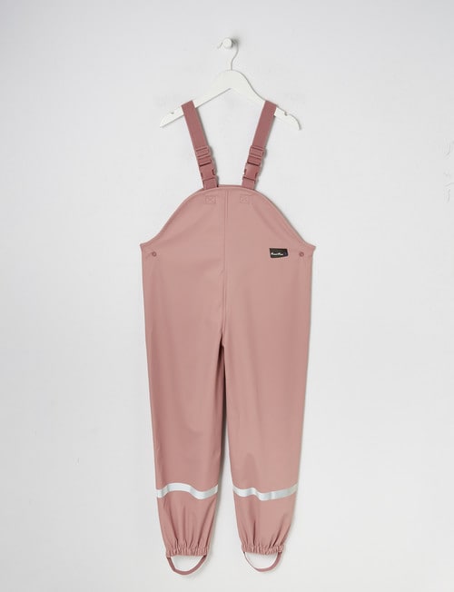 Mum 2 Mum Rainwear Overalls, Dusty Pink product photo
