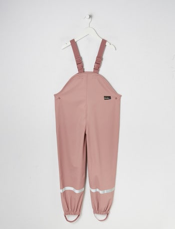 Mum 2 Mum Rainwear Overalls, Dusty Pink product photo