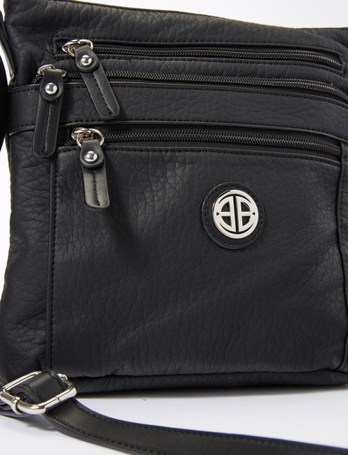 Boston + Bailey Gianna Cross-Body Bag, Black product photo View 03 L