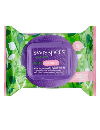 Swisspers Eco Wipes, Sensitive, 25s product photo