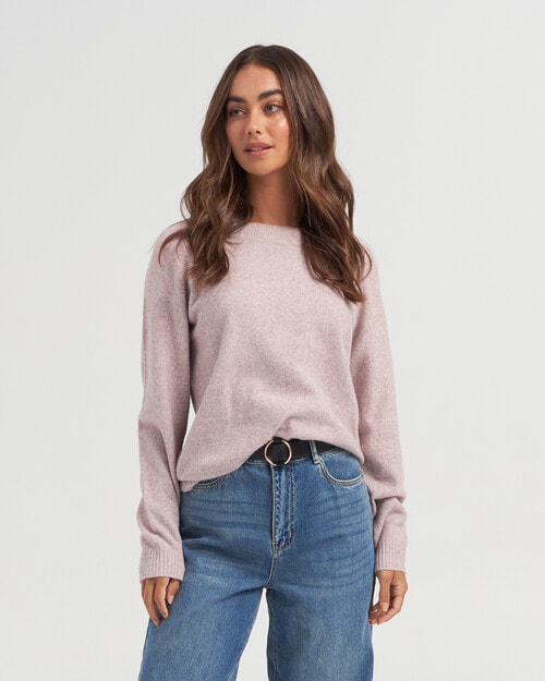 Vero Moda Doffy Long Sleeve Jumper, Woodrose product photo