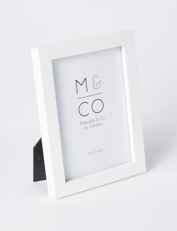 M&Co Gallery Frame, White, 5x7" product photo