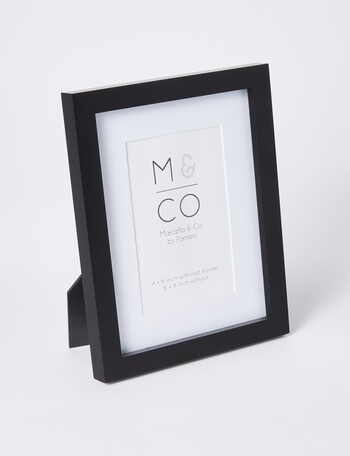 M&Co Gallery Frame, Black, 6x8/4x6" product photo