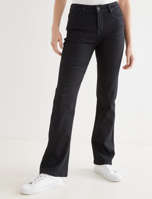 Denim Republic Bootleg Jean, Black product photo