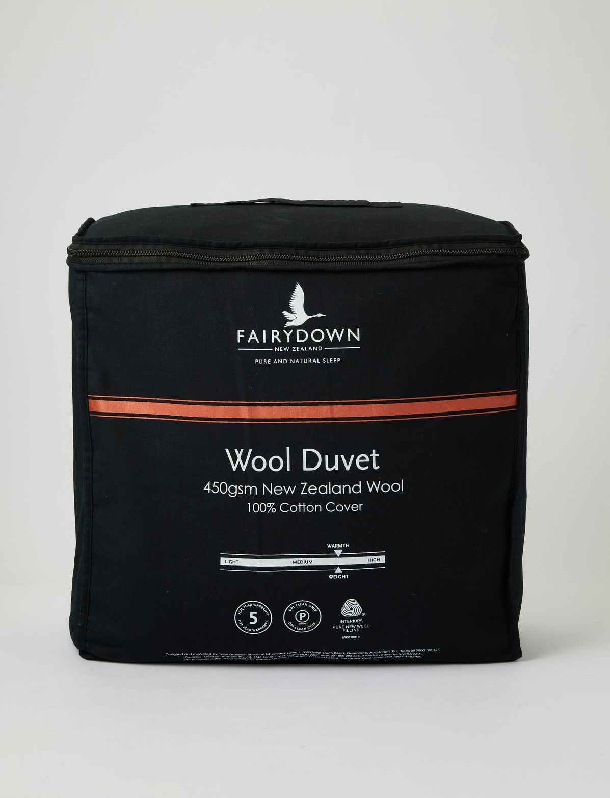 Fairydown 450gsm Wool Duvet Inner Duvet Inners