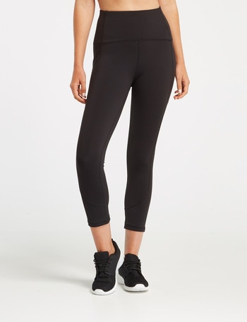Superfit Ultimate Crop Legging, Black product photo