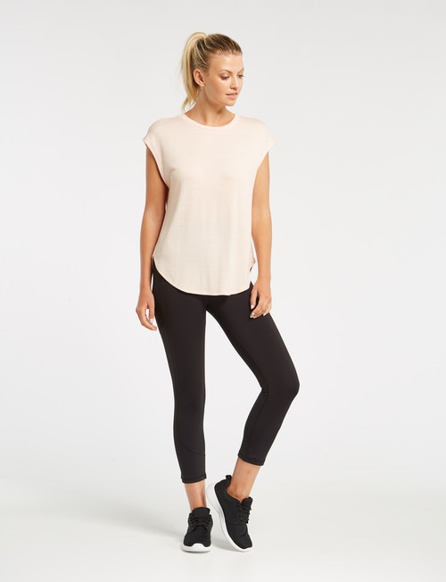 Superfit Ultimate Crop Legging, Black product photo View 03 L