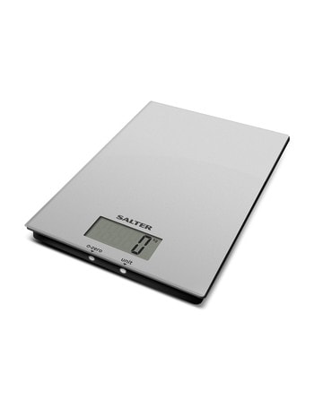 Salter Ultra Slim Glass Scale, White, 5kg product photo