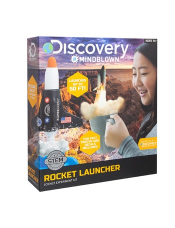 Discovery #Mindblown Rocket Launcher Science Experiment Kit product photo