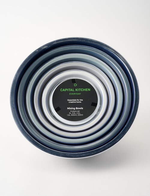 Capital Kitchen Mixing Bowls Set, 6 Piece product photo View 02 L