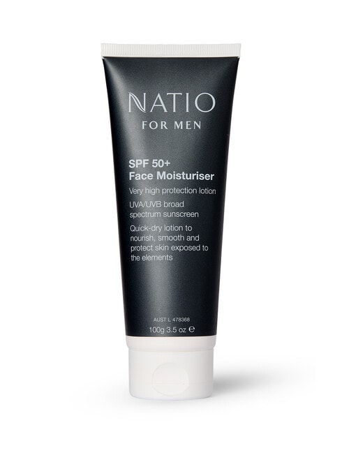 Natio For Men SPF 50+ Face Moisturiser product photo
