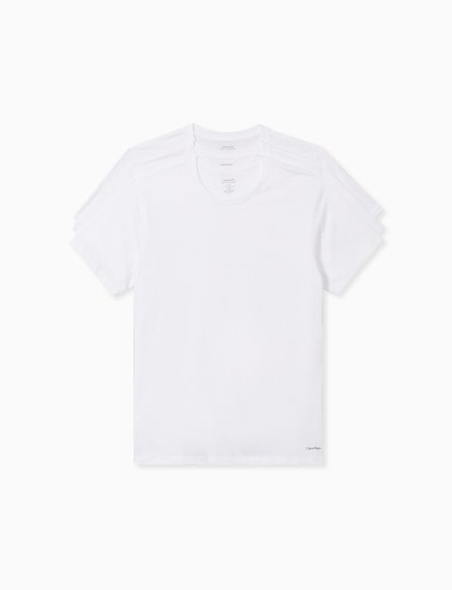 Calvin Klein Cotton Classics T-Shirt, 3-Pack, White product photo