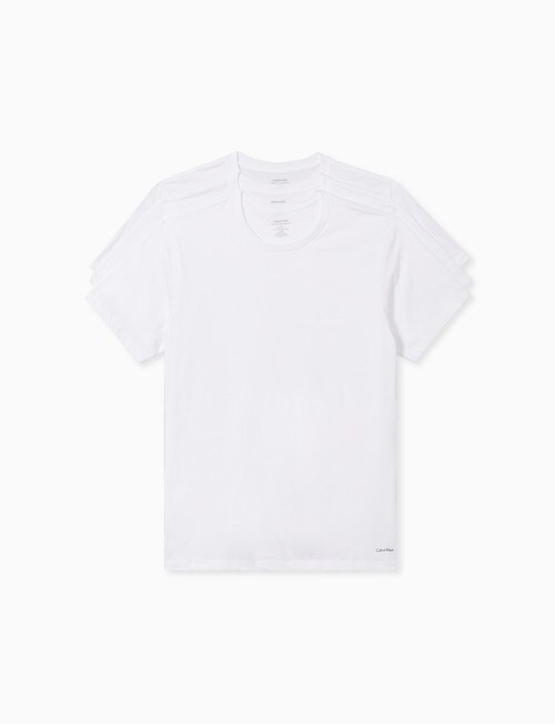 Calvin Klein Cotton Classics T-Shirt, 3-Pack, White product photo