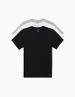 Calvin Klein Cotton Classics T-Shirt, 3-Pack, Black, White & Grey product photo