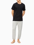 Calvin Klein Cotton Classics T-Shirt, 3-Pack, Black, White & Grey product photo View 02 S