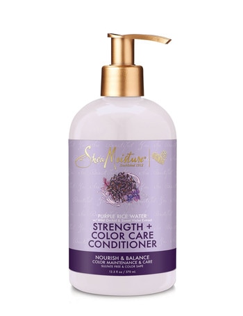 Shea Moisture Purple Rice Water Strength + Colour Care Conditioner, 370ml product photo