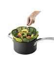 Joseph Joseph Bloom Folding Steamer Basket, Green product photo View 02 S