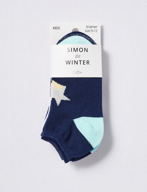 Simon De Winter Space Trainer Sock, 3-Pack product photo View 02 L