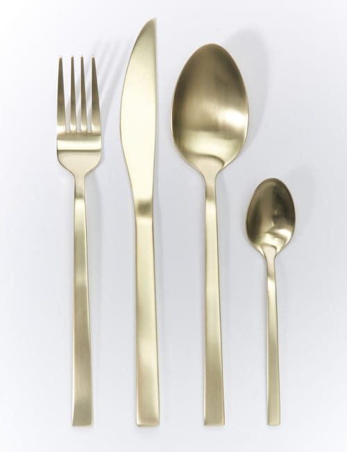 Amy Piper Manor 16 Piece Cutlery Set, Champagne product photo View 02 L