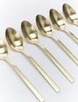 Amy Piper Manor Teaspoon, 6 Piece, Champagne product photo View 03 S