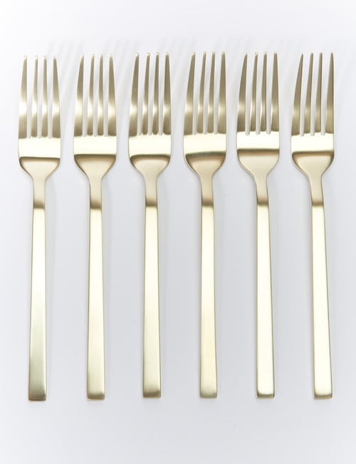 Amy Piper Manor Cake Fork, 6 Piece, Champagne product photo View 02 L