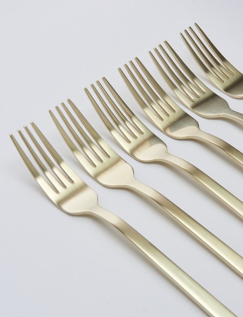 Amy Piper Manor Cake Fork, 6 Piece, Champagne product photo View 03 L