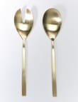 Amy Piper Manor Salad Server, 2 Piece, Champagne product photo View 02 S