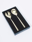 Amy Piper Manor Salad Server, 2 Piece, Champagne product photo View 05 S