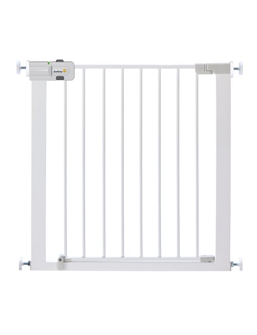 Safety First Easy Close Metal Gate, White product photo