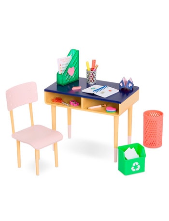 Our Generation Home Desk Set Dolls Accessories