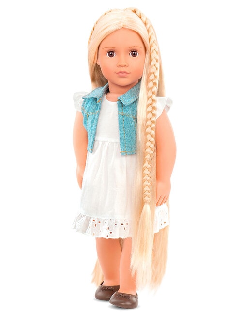 Our Generation Phoebe Deluxe Hair Grow Doll product photo
