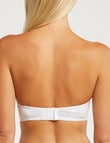 Caprice Strapless Bra, White, A-DD product photo View 04 S