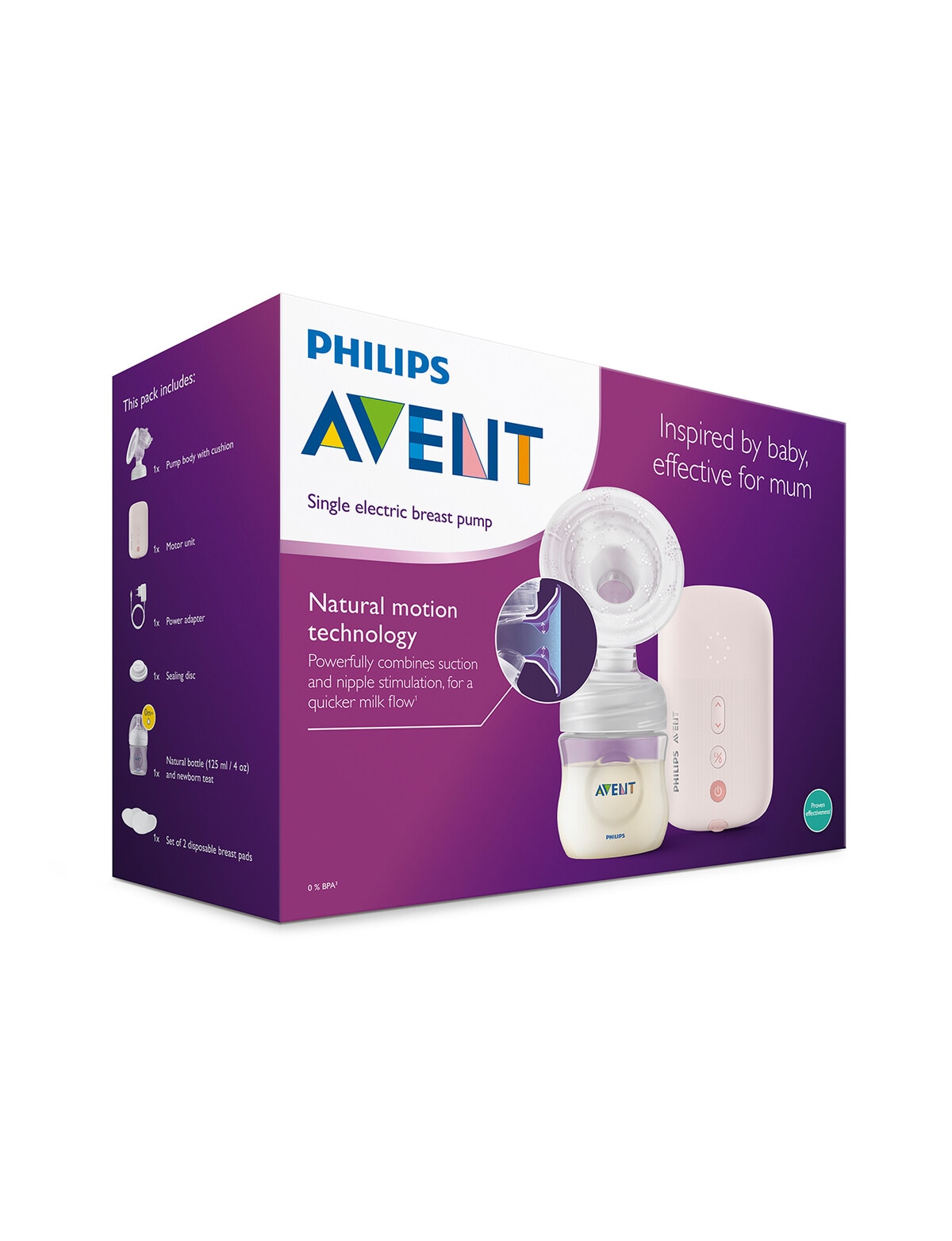 Philips Avent Premium Twin Electric Breast Pump (Free Food Mug & Mama Bag)