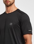 Gym Equipment Pace Slim-Fit Tee, Black product photo View 04 S