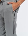 Gym Equipment Panel Trackpant, Sage product photo View 04 S