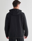 Gym Equipment Pace Zip-Through Hoodie, Black product photo View 02 S