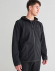 Gym Equipment Pace Zip-Through Hoodie, Black product photo View 05 S
