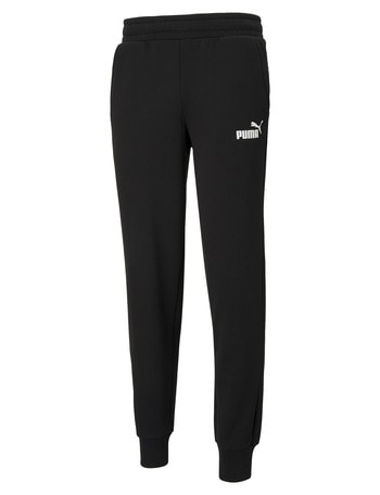 Puma Essential Fleece Logo Pants, Black product photo